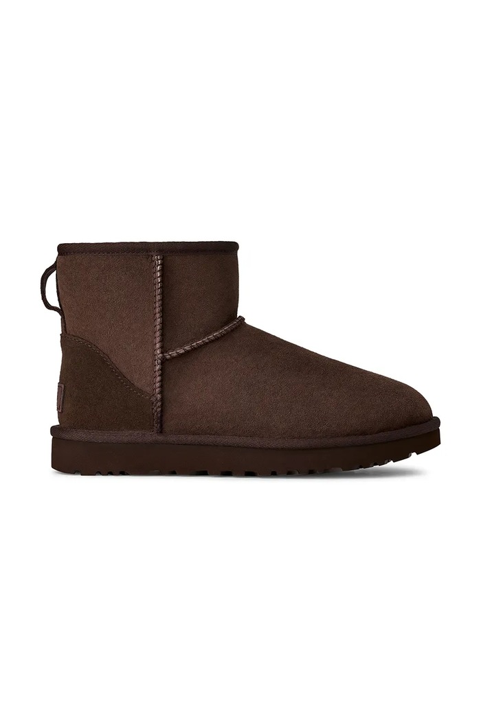 UGG Čizme za snijeg od brušene kože UGG Classic Mini II smeđa 1016222.DDC