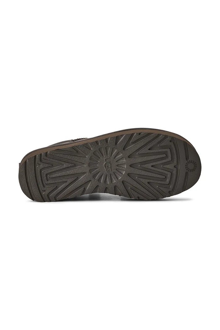 UGG velúr hócipő Classic Ultra Mini Platform 1135092.CHRC