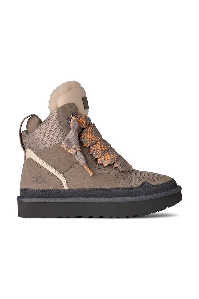 Велурени маратонки UGG Highmel велур бежов 1145390.CBBLG