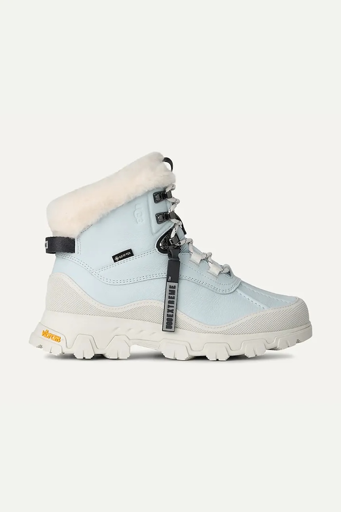 Зимние сапоги UGG Adirondack Meridian Hiker кожа голубой 1169031.REF
