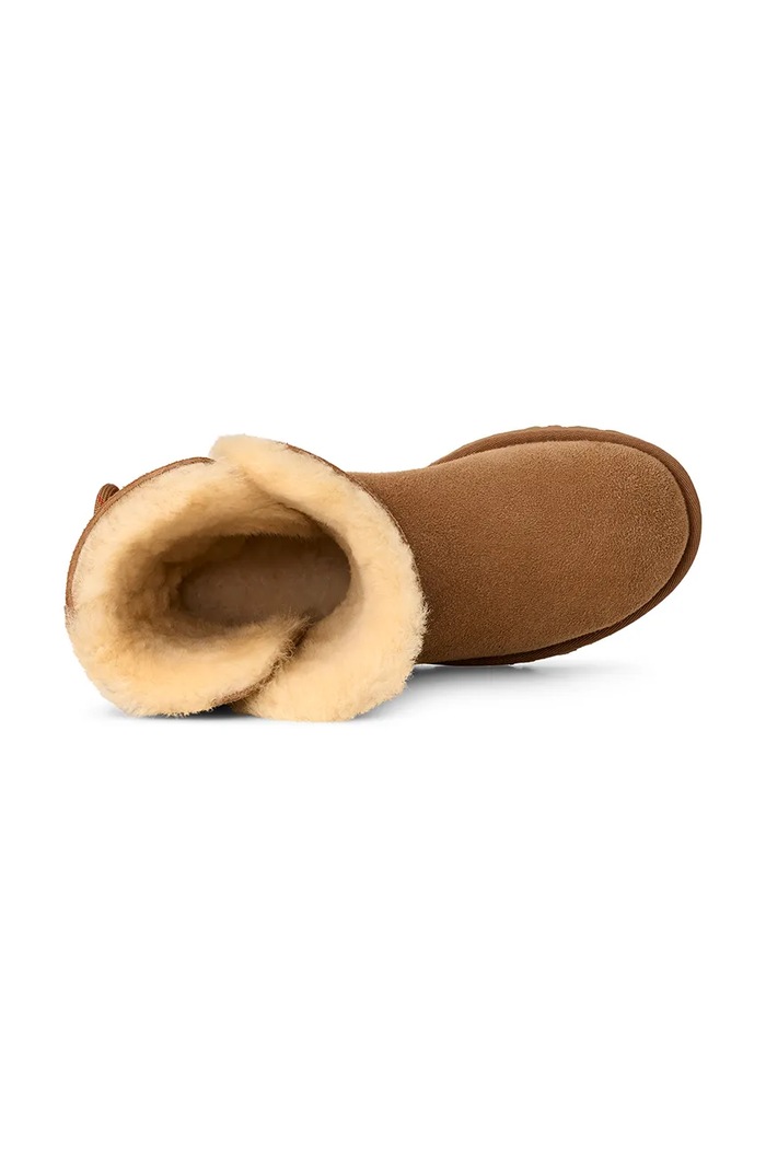 Semišové snehule UGG Bailey Tie 1171530.CHE hnedá
