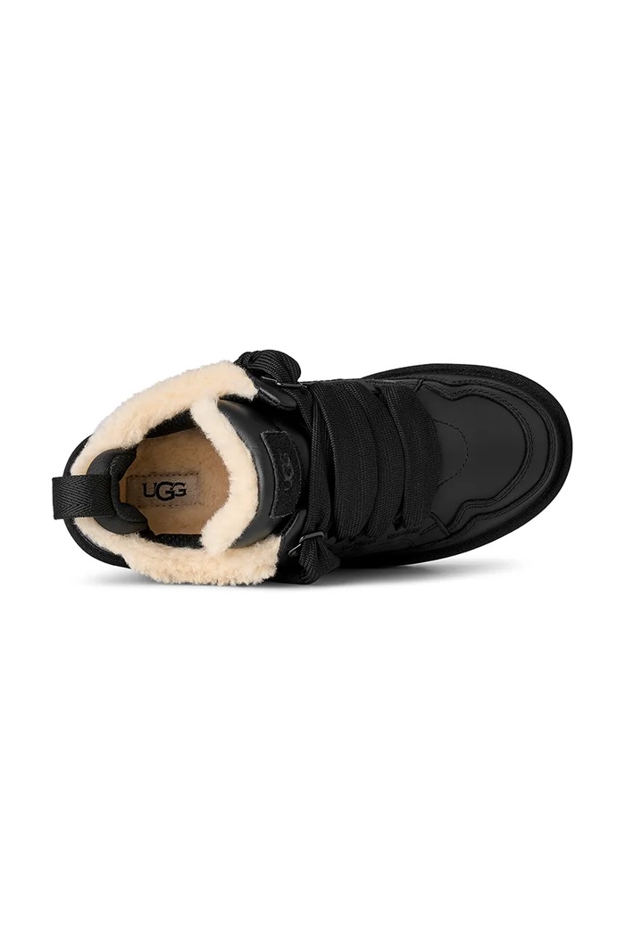 UGG leather sneakers Lowmel Lthr 1171537.BLK black