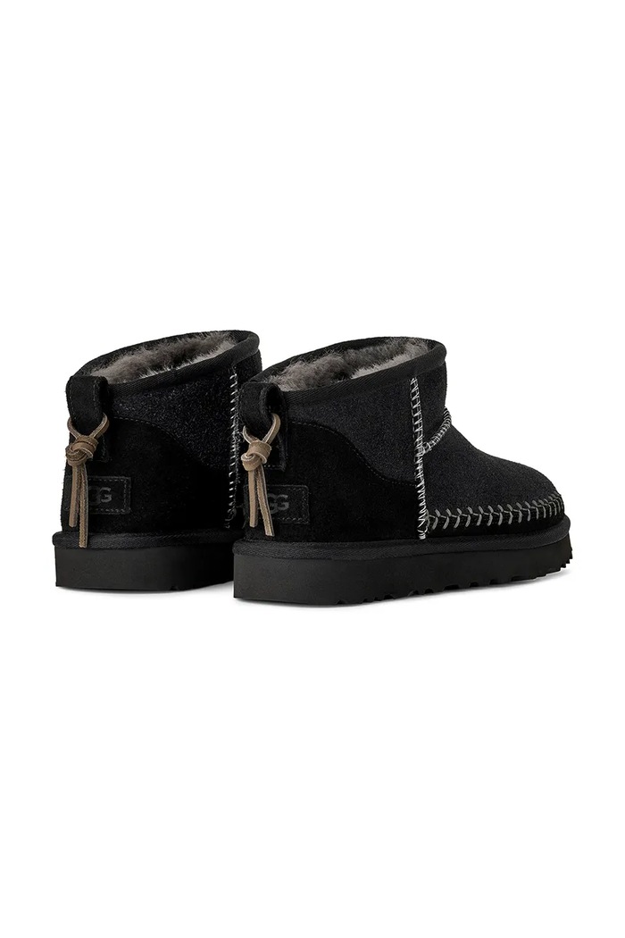 Boty Sněhule UGG Classic Ultra Mini Biarritz 1171538.BLK černá