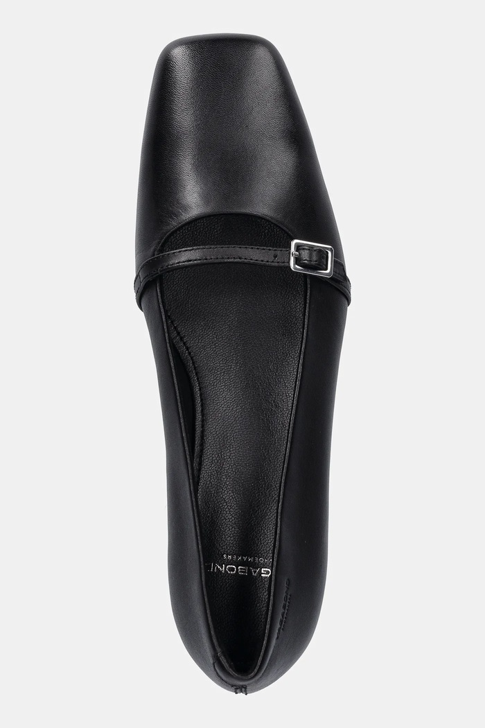 Vagabond Shoemakers balerini de piele DEBBI negru 5818.101.20