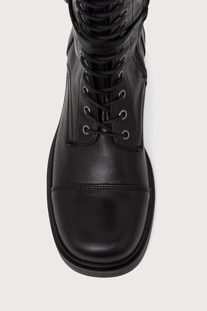 Ботуши под коляното дамски от кожа KARLIE Vagabond Shoemakers 6015.201.20 черен