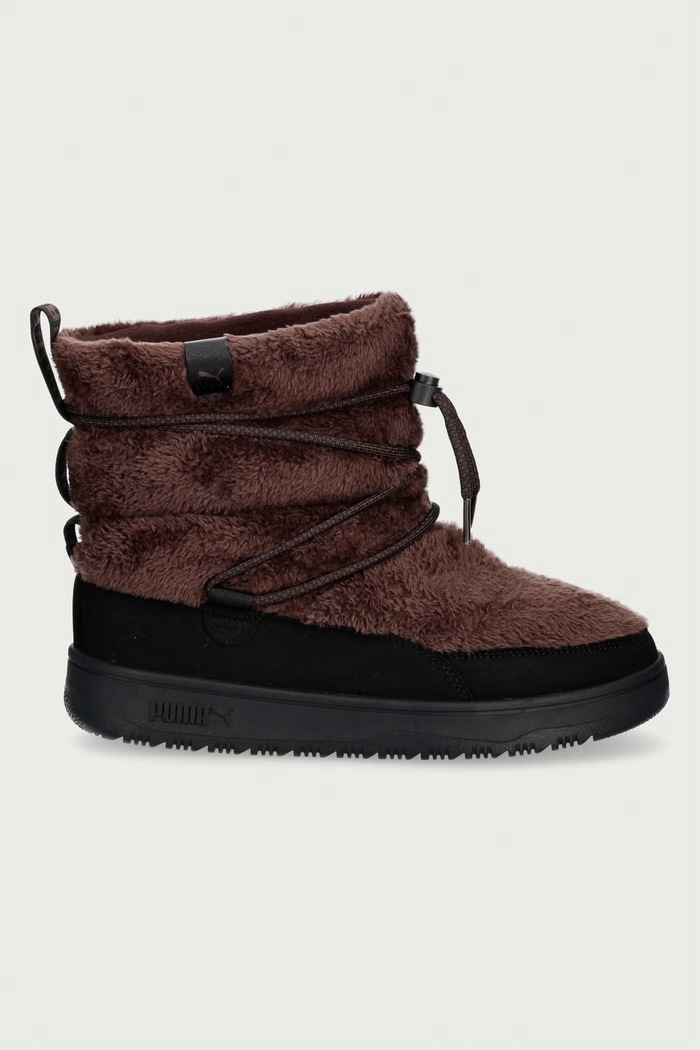 Puma Snowbae Suede Wns sniegowce damskie 402175 brązowy AW25