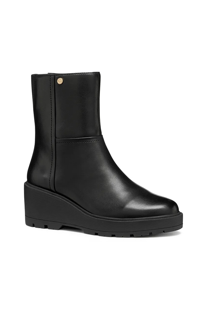 Kožené kotníkové boty Geox D MIEREILLE D563VA.00043.C9999 černá AW25