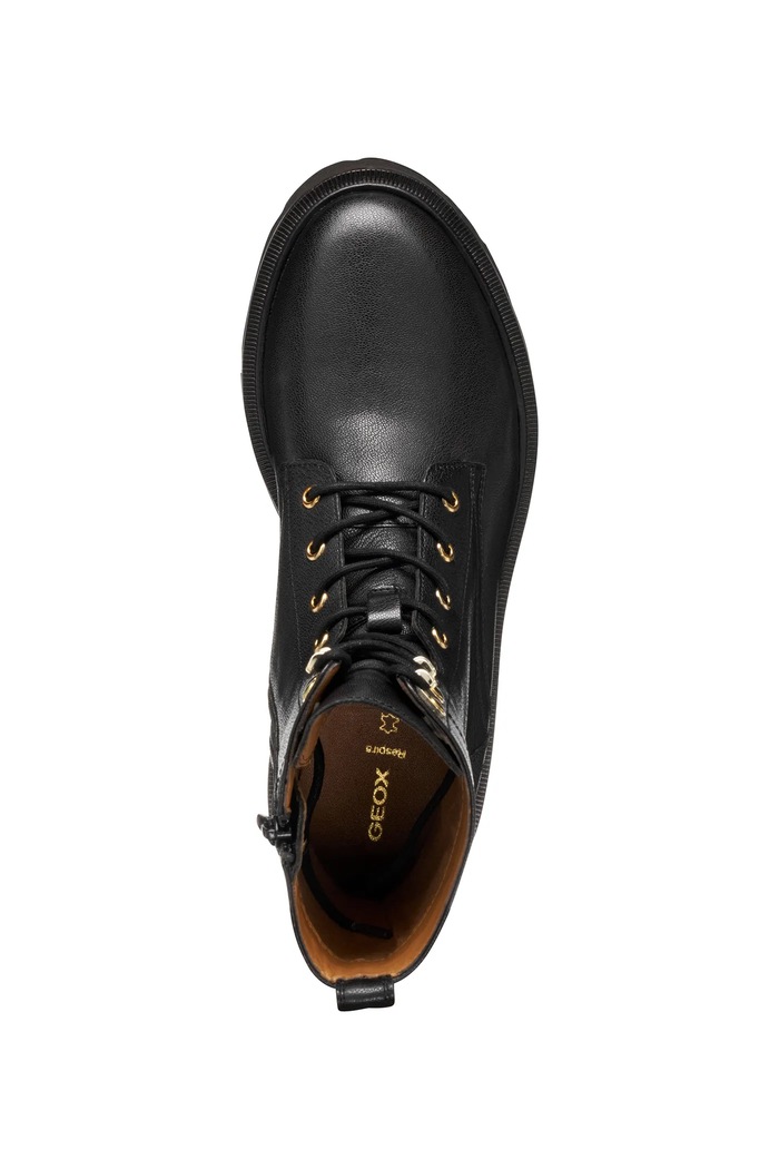 Stivaletti alla caviglia in pelle D NORIZE Geox nero D564ZC.00081.C9999