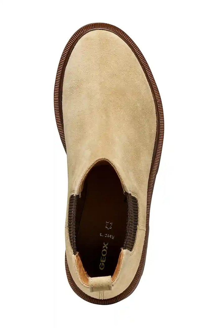 Semišové topánky Geox D NORIZE D564ZD.00022.C5010 béžová