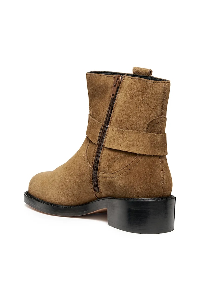 Geox velúr bokacsizma D NALVIA barna D565QB.00022.C6372