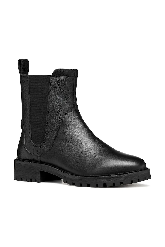 Topánky chelsea Geox D HOARA D56FTA.00046.C9999 čierna AW25