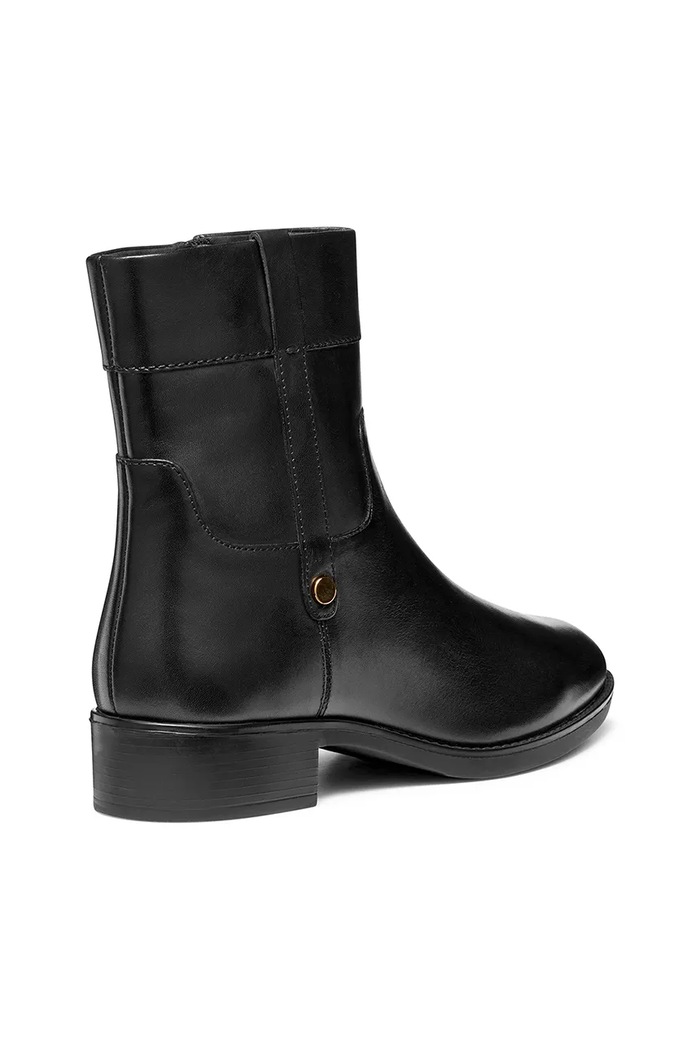 Obuwie Geox botki skórzane D FELICITY D56G1A.00043.C9999 czarny