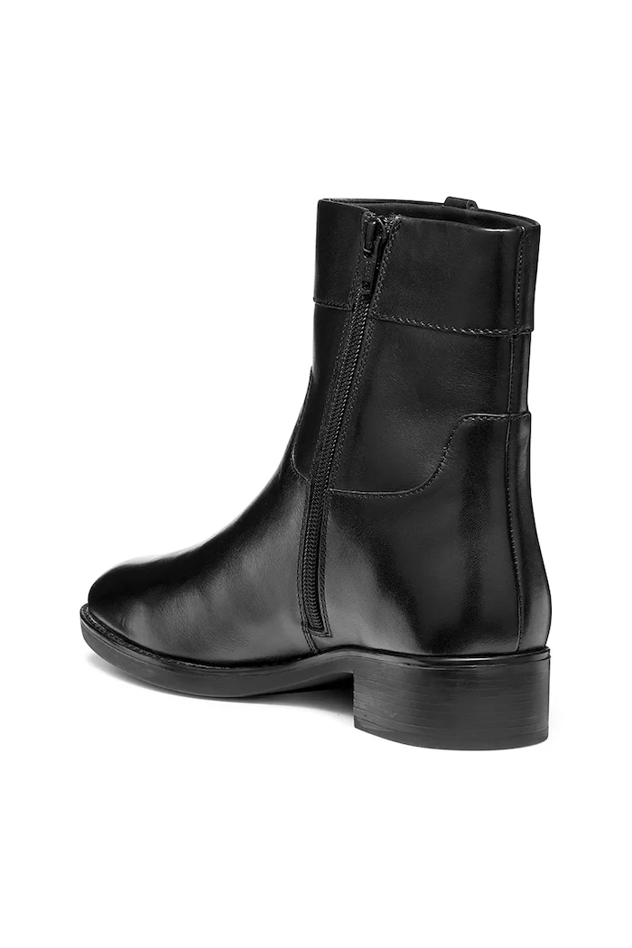 Geox botki skórzane D FELICITY czarny D56G1A.00043.C9999