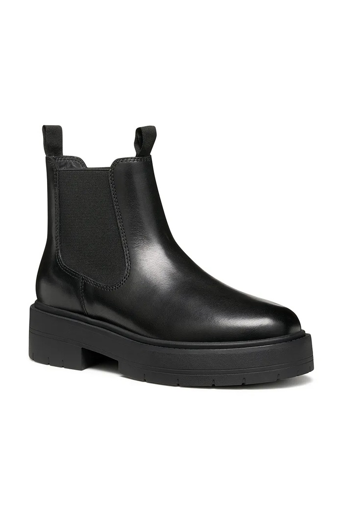 Geox sztyblety D SPHERICA EC7 D56VDA.00043.C9999 czarny AW25