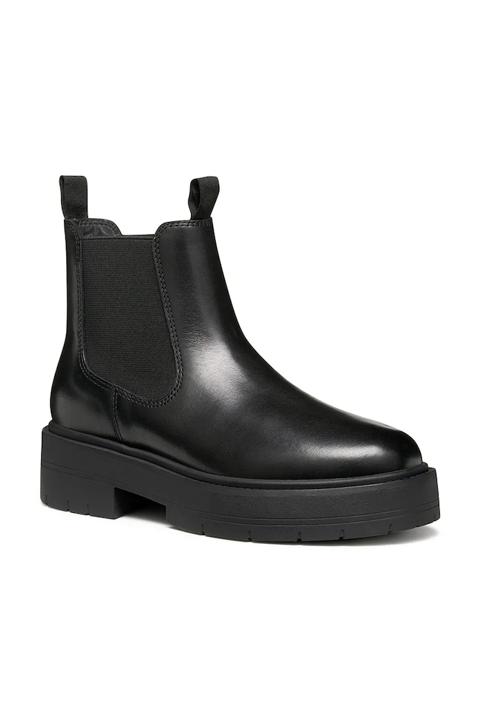 Geox sztyblety D SPHERICA EC7 D56VDA.00043.C9999 czarny AW25