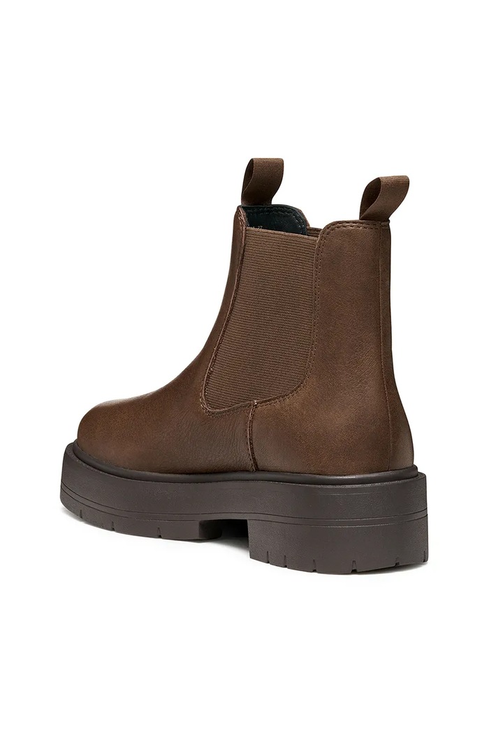 Geox stivaletti chelsea D SPHERICA EC7 marrone D56VDA.00085.C6006