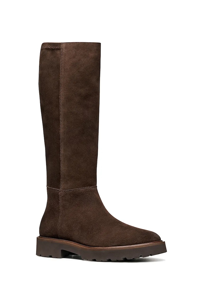 Geox Vysoké čižmy Geox D NORIZE D564ZB.022JZ.C6006 hnedá AW26