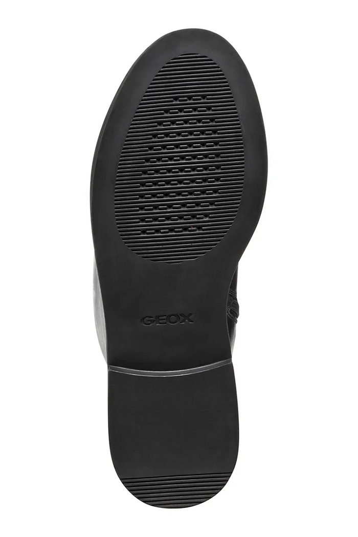 Geox bőr csizma D SERILDA D56WYA.00043.C9999 fekete