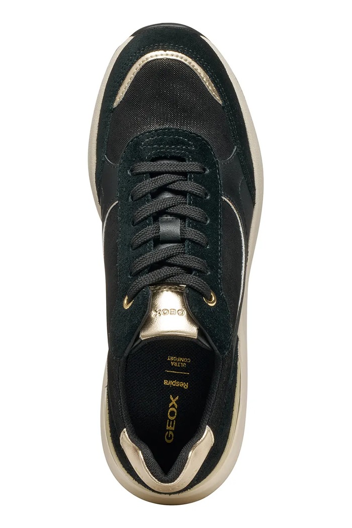 Sneakers Geox D SPHERICA EC13 D45WAA.0MA22.C9999 μαύρο