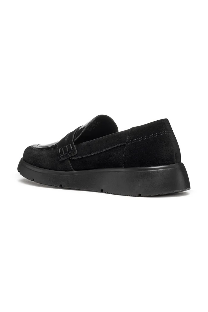 Geox mocassini in camoscio D ARLARA nero D46LCB.02266.C9999