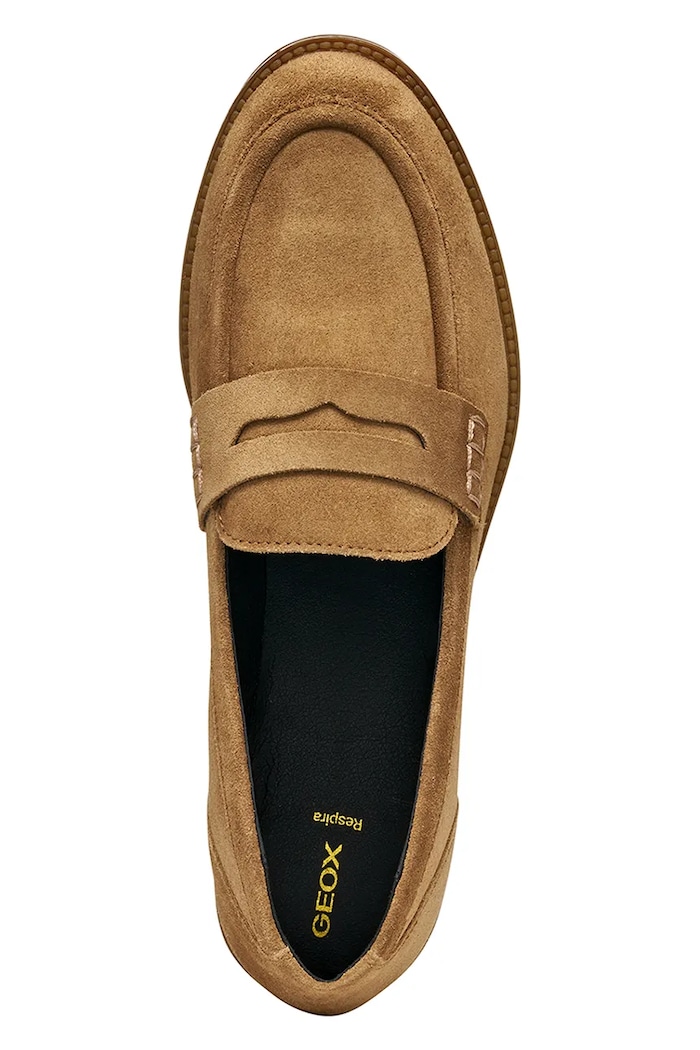Geox mocasini de piele D JAYLON 2 D46QAB.00022.C6372 maro
