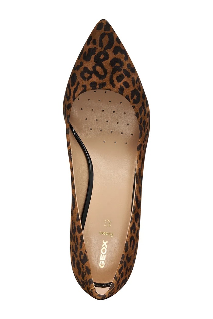 Geox stilettos de piele D KLEOPY D55YBA.00007.C6001 maro