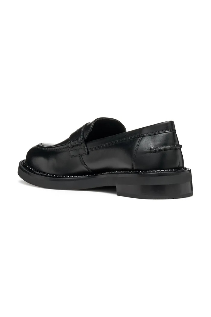 Geox bőr mokaszin D SERILDA fekete D56WYE.00043.C9999