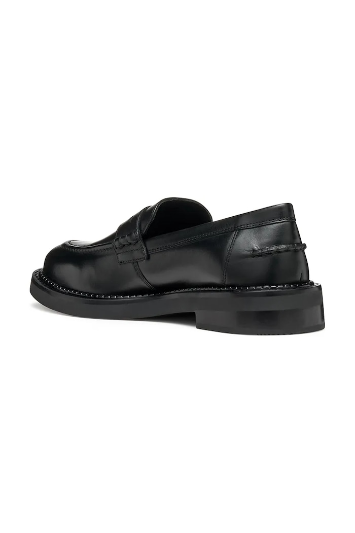 Geox bőr mokaszin D SERILDA fekete D56WYE.00043.C9999