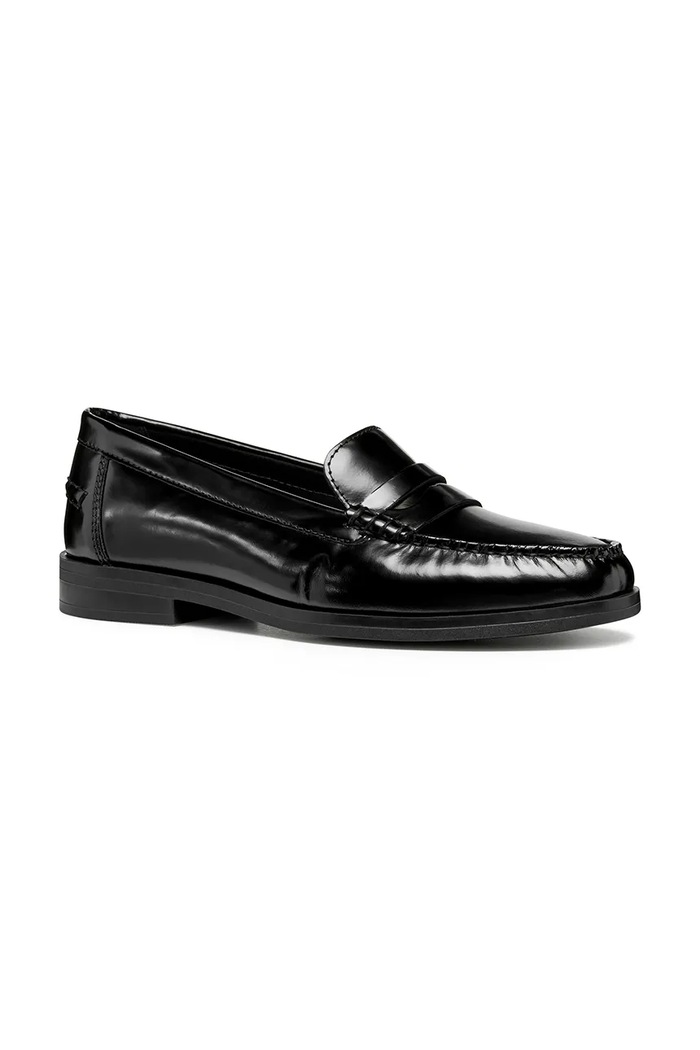 Geox Mokasyny skórzane D CLORIDIE D56XGA.00038.C9999 czarny AW25
