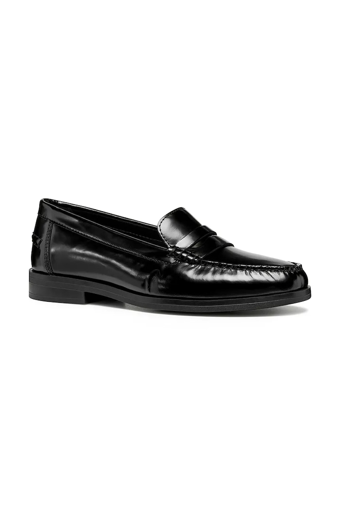Geox Mokasyny skórzane D CLORIDIE D56XGA.00038.C9999 czarny AW25