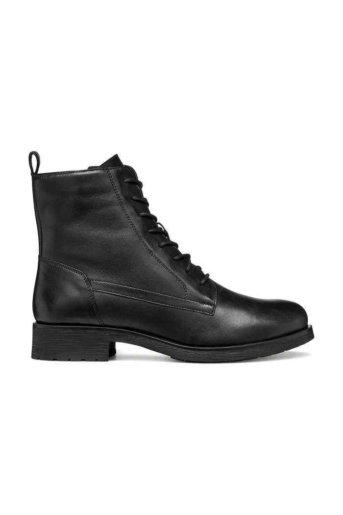 Geox Botki skórzane D RAWELLE czarny D566RA.000TU.C9999