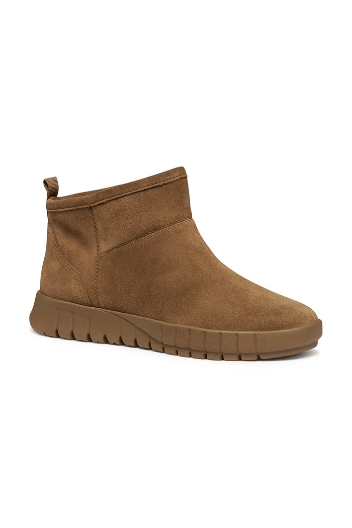 Semišové topánky Geox D FLEXTRIDE D569AA.00022.C6372 hnedá AW25