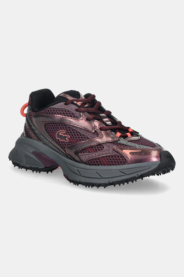 Tenisky Lacoste L003 Evo usňová koža fialová 50SFA0121