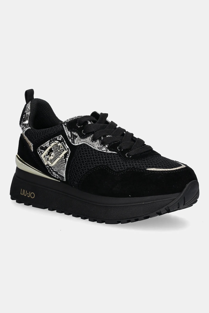 Liu Jo sneakersy LIU JO MAXI WONDER 01 tekstylny czarny BF5009PX68422222