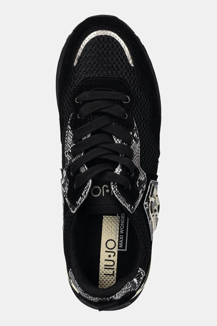 Liu Jo sneakersy LIU JO MAXI WONDER 01 czarny BF5009PX68422222