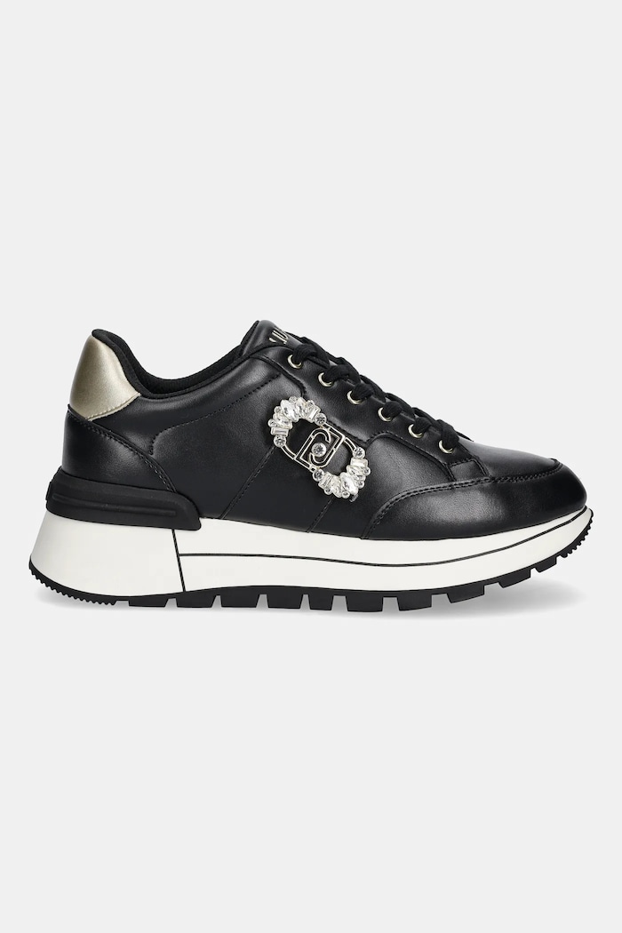 Liu Jo sneakersy skórzane AMAZING 41 BF5043PX026S1189 czarny AW25