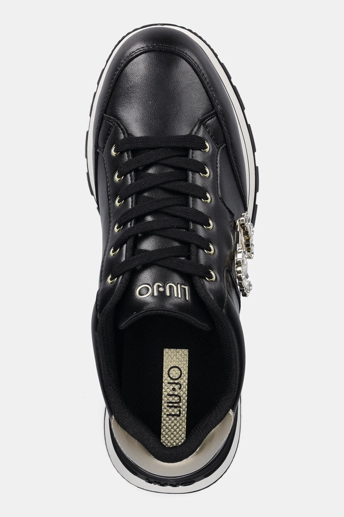 Liu Jo sneakersy skórzane AMAZING 41 czarny BF5043PX026S1189