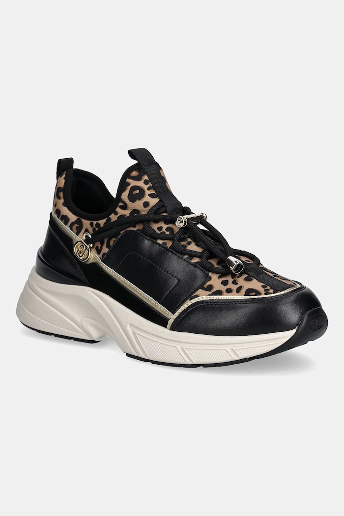 Liu Jo sneakers LJ01 02 pelle scamosciata nero BF5019PX791S1068