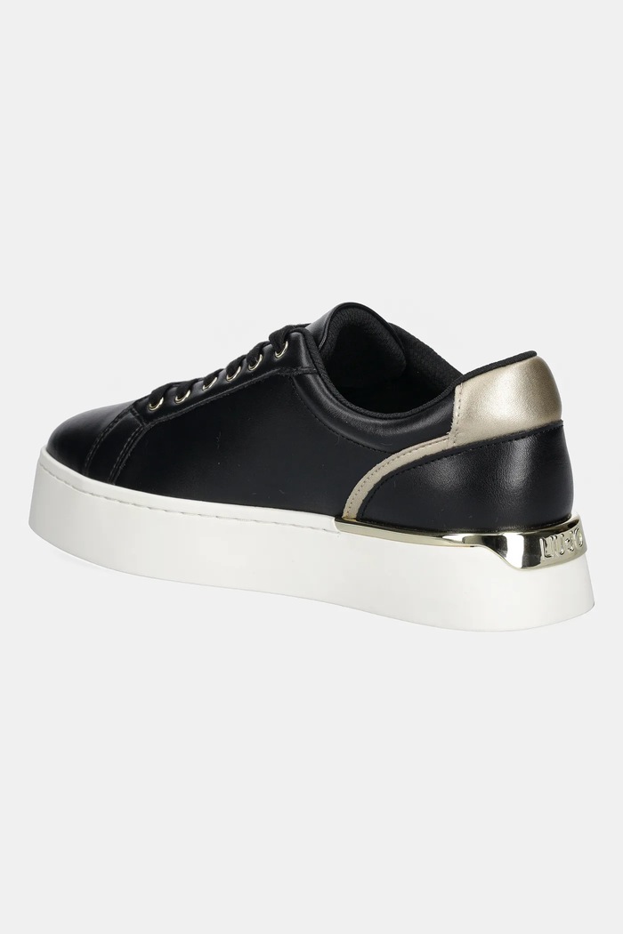 Obuwie Liu Jo sneakersy skórzane PRETTY 06 BF5041PX026S1189 czarny