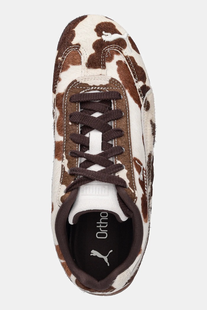 Кожени маратонки Puma Speedcat Cow Wns кафяв 406141