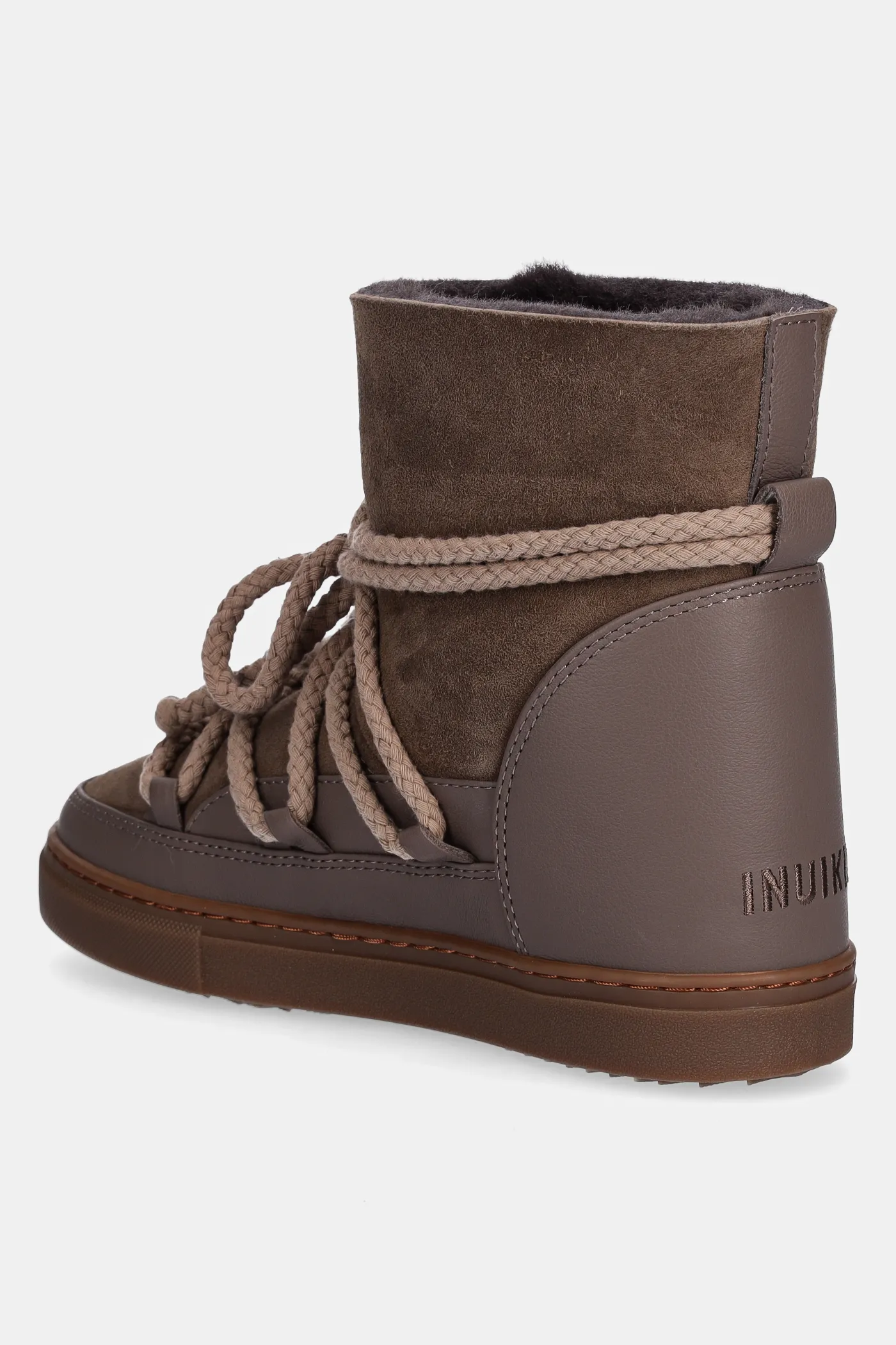 Shoes Inuikii suede snow boots Classic Wedge 1001.004.0042.163 brown