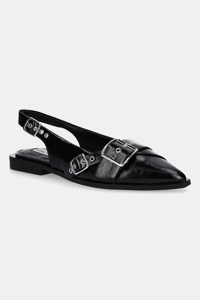 Steve Madden baleriny Grezly odkryta pięta czarny 11003901.001