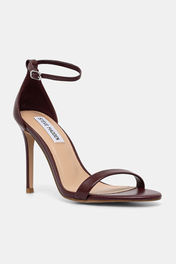 Kožené sandály Steve Madden Tecy přírodní kůže burgundské 11002956.CL4