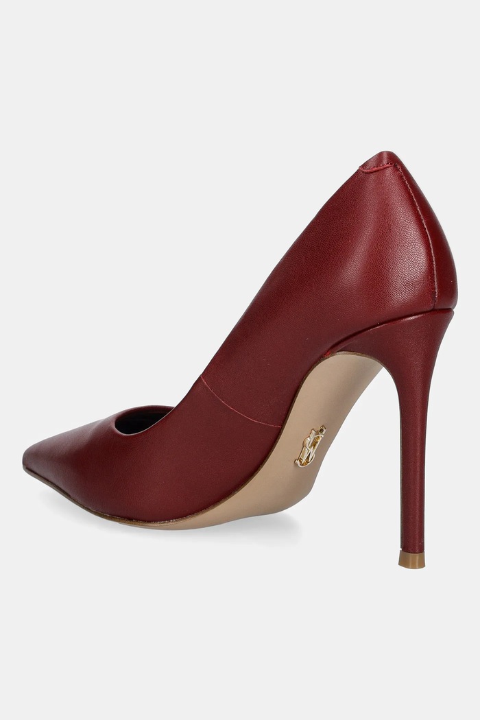 Încălțăminte Steve Madden Stilettos de piele Thrive 11003887.627 burgundia