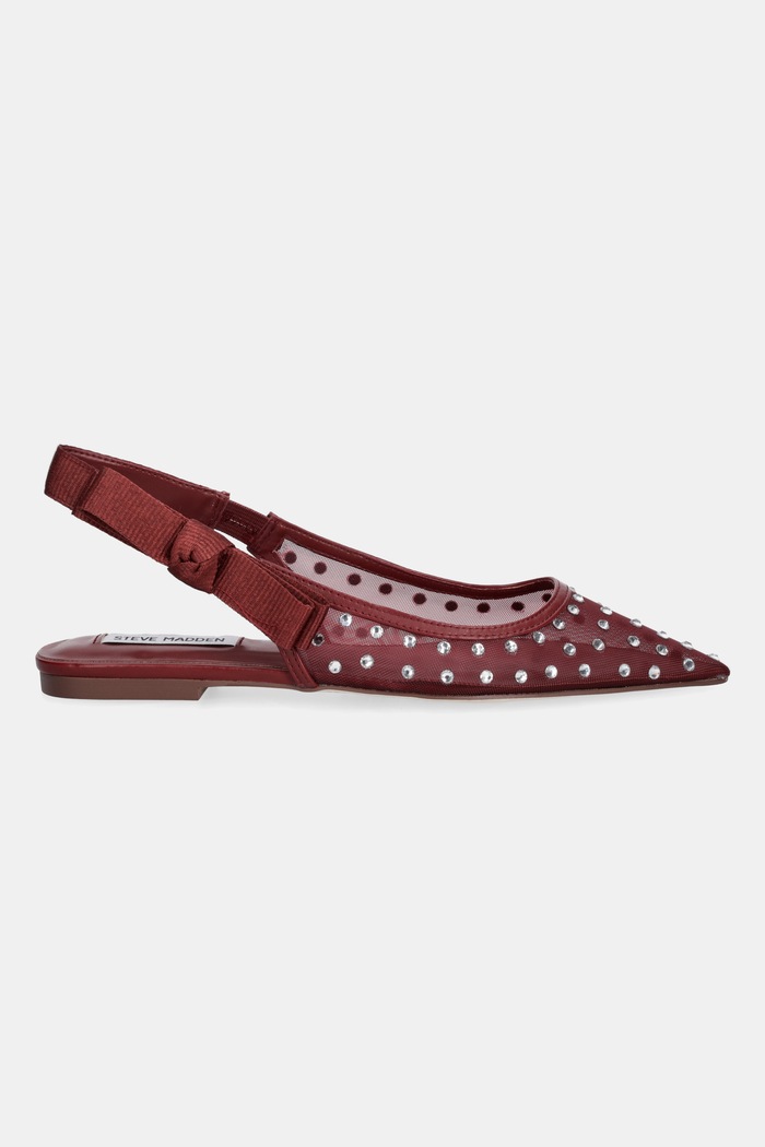 Baleríny Steve Madden Olyvia-R 11003907.DYQ burgundské AW25