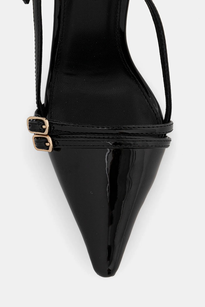 Usnjene visoke pete Steve Madden Deagan črna 11003884.018