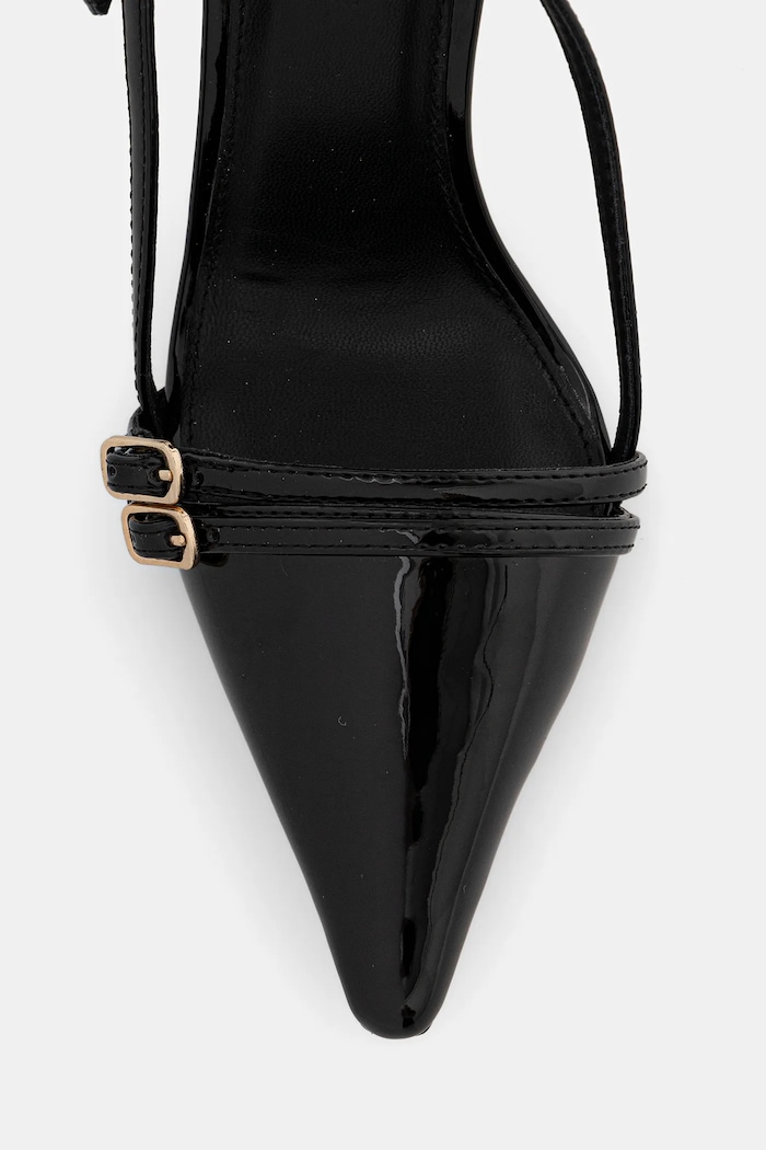 Usnjene visoke pete Steve Madden Deagan črna 11003884.018