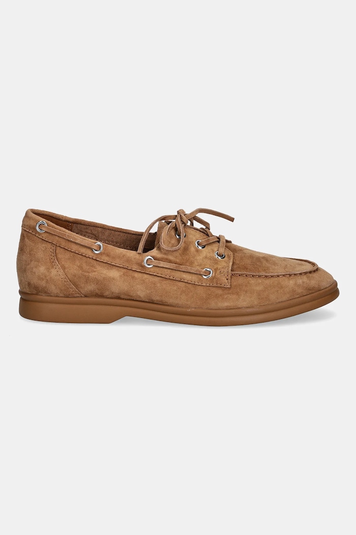Steve Madden mokasyny zamszowe Ports 11003906.935 brązowy AW25