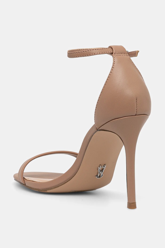 Παπούτσια Δερμάτινα πέδιλα Steve Madden Tecy 11002956.217 μπεζ