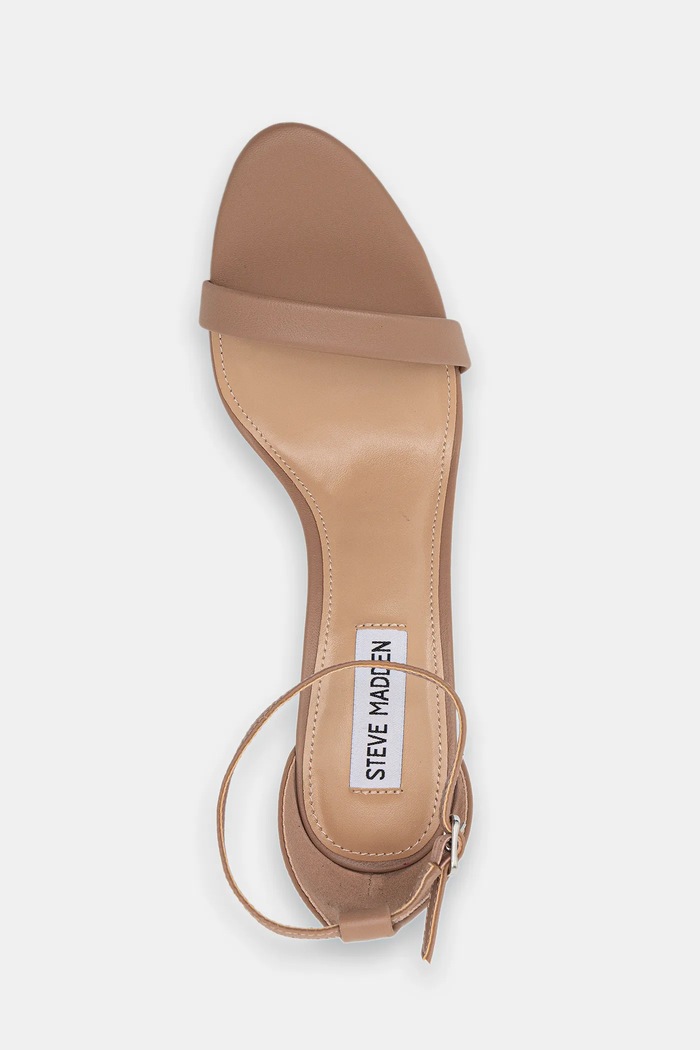 Δερμάτινα πέδιλα Steve Madden Tecy μπεζ 11002956.217